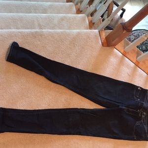 Big Star Dark wash low rise jeans